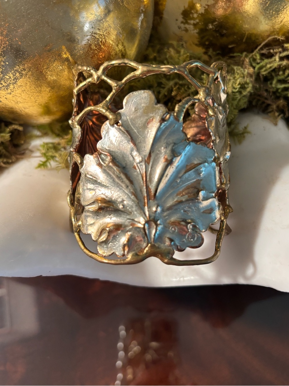 Cuff Bracelet Handcrafted by Juneau Metalworks